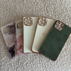 Lot of 5 Cases / Skins for iPhone pro max 12 (all 5)